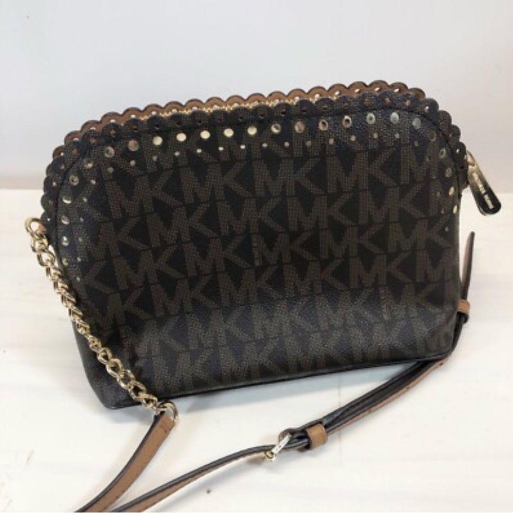 Michael Kors Violet Logo Dome Crossbody vintage bag
